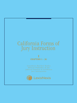 cover image of California Forms of Jury Instruction